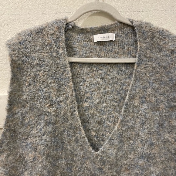 Kubera .s soft cozy sweater tunic vest large - Picture 7 of 7